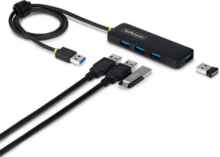 StarTech Hub USB-A 4 Ports 5Gbps avec Câble 61cm, Dell (H5A4A-USB-HUB-2)