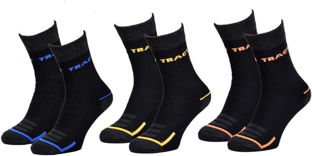 OZABI - Chaussettes de Travail TRACTO pour Homme Résistance et Qualité Pro Multicolore