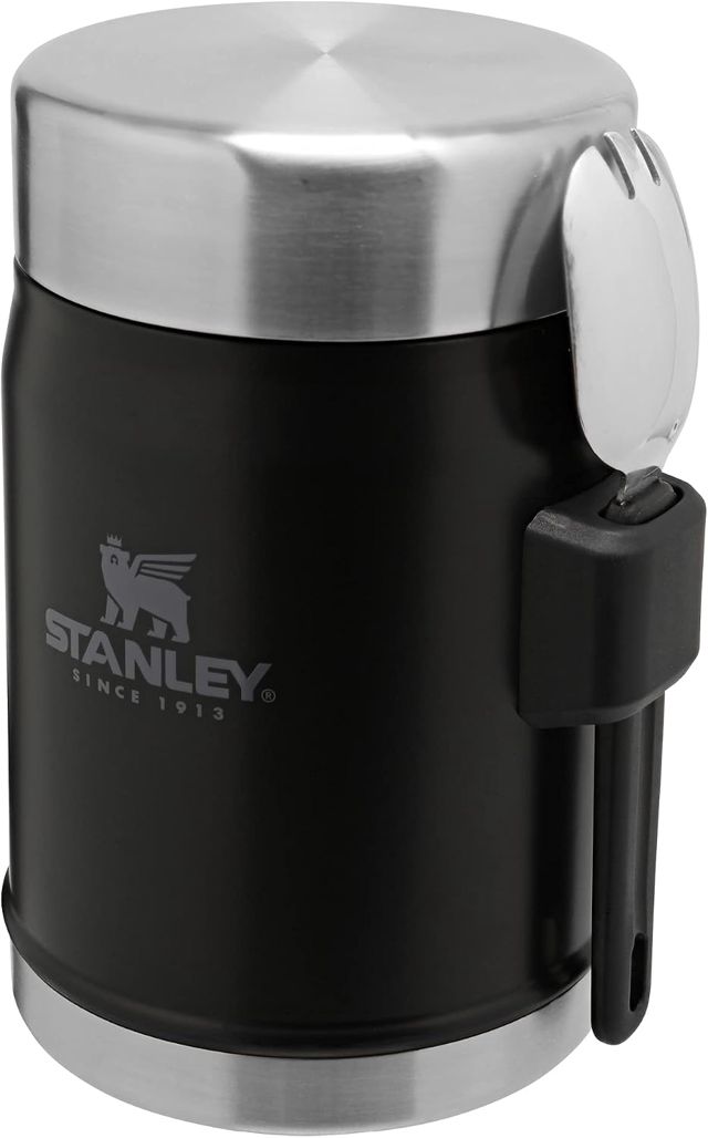 Stanley 1913 Classic Food Jar With Spork 0.4L - Rose Quartz