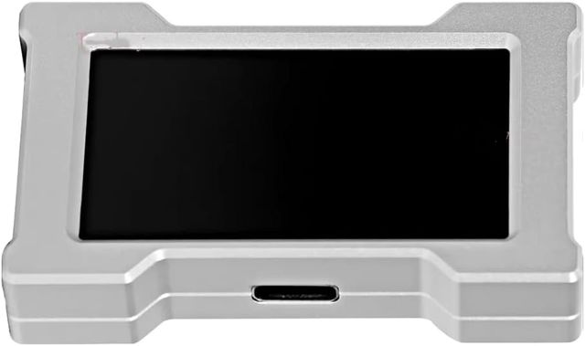 Hub USB de Tendance 2 à 3 Ports - 8K Hz, Alimentation Indépendante, Écran Intégré, pour Améliorer L'Ambiance de des Configurations de Bureau en Argent.