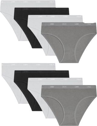 Dim Culotte Fille Les Pockets Ecodim Coton x8