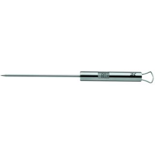 WMF Profi Plus Thermomètre de Cuisine numérique 23 cm avec écran LCD en Acier Inoxydable Cromargan résistant à la Chaleur jusqu'à 200 °C