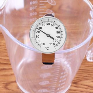 Thermomètre à Sonde, Outil de Cuisson en Métal Précis pour Mesurer la Température des Aliments dans la Cuisine, du Lait, du café, pour Chef à Domicile