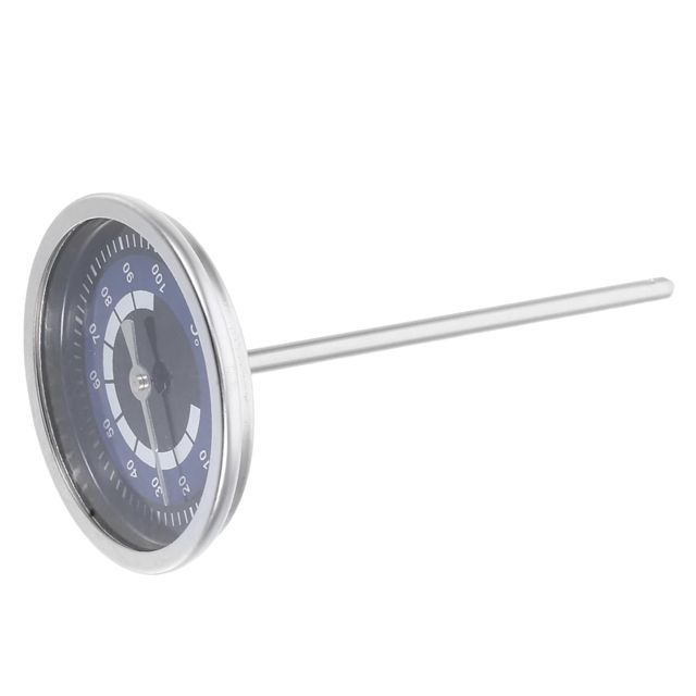 NOLITOY Thermomètre à Bouilloire Acier Inoxydable pour Brassage Sonde de Température à Lecture Instantanée Accessoire de Cuisine