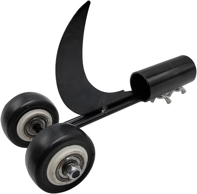 Terre Jardin Désherbeur manuel terrasse sur roues acier noir compatible