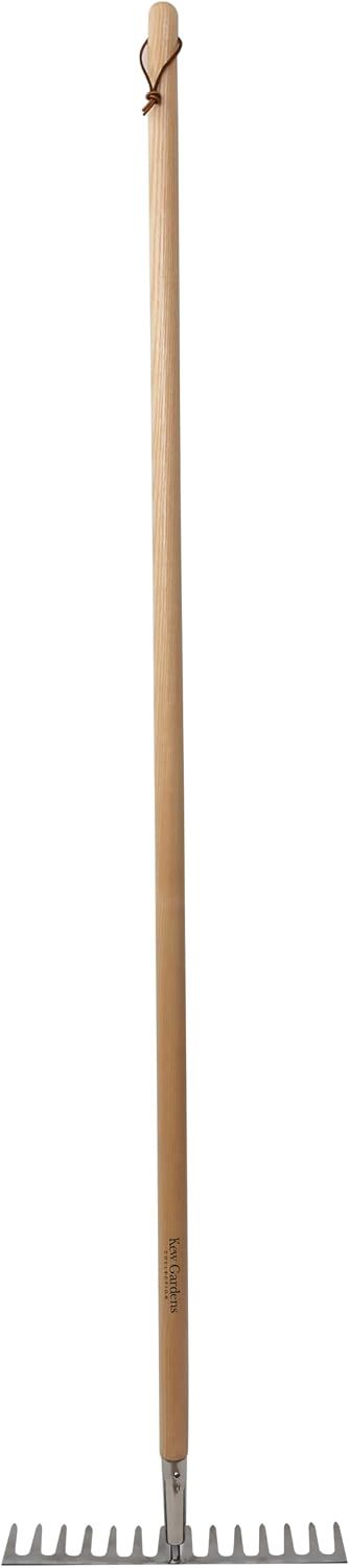 Spear & Jackson 3980KEW Râteau de jardin en acier inoxydable Neverbend de la collection de Kew Gardens