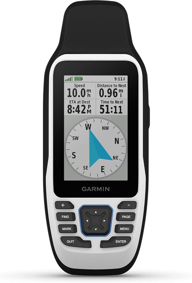 Garmin GPSMAP 79s, GPS Marin Portable avec Carte de Base Mondiale, Design Robuste et Flotte dans l'eau