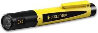 Ledlenser EX4 Lampe torche ATEX Zone 0, 50lm, Piles AAA, IP66