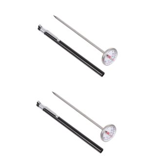 Alipis 2 Pièces jauge de température de l'eau cuisson de la viande thermomètre pour nourrissons thermomètre digital cuisine professionnel à viande numérique dédié