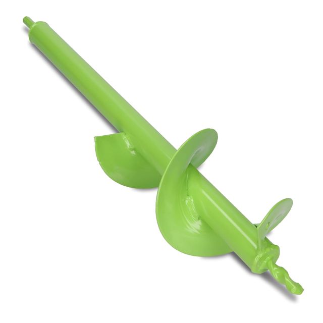 WERHE Tarière 100 x 450 mm pour Visseuse et Perceuse, Tarière de Jardin