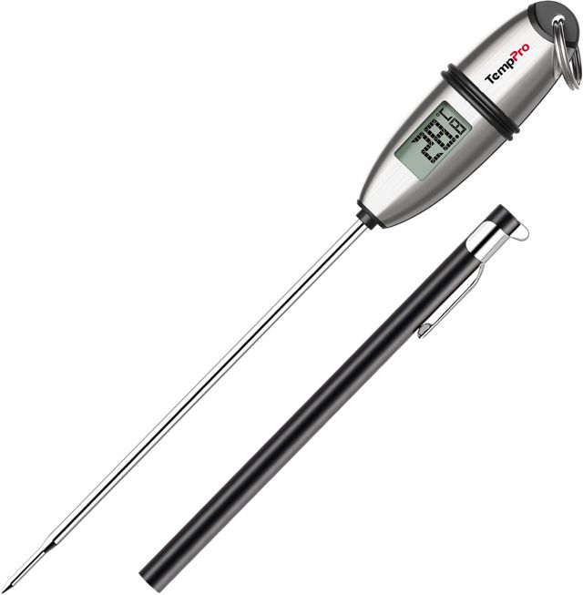 TempPro TP02S Thermomètre à viande, thermomètre à lecture instantanée 3s