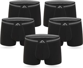 FM London Lot de 5 Boxers Bambou Homme Ultra Doux