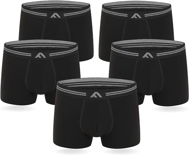 FM London Lot de 5 Boxers Bambou Homme Ultra Doux