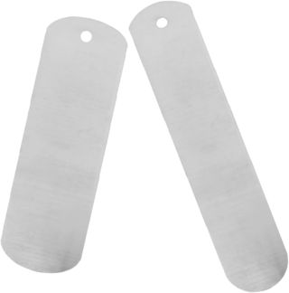 Amosfun 2 Pièces Planche à Chaussettes Droites en Métal Argenté