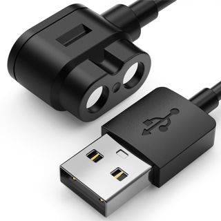 TUSITA Câble Chargeur Magnétique Compatible avec LEDLENSER MH7 MH8 MH11 iH11R ML4 Lights - 1.2M / 4ft.