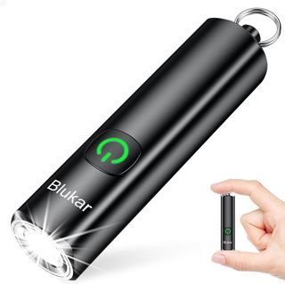 Blukar Mini Lampe Torche LED Rechargeable 360L Puissante, 3 Modes-2 Pack