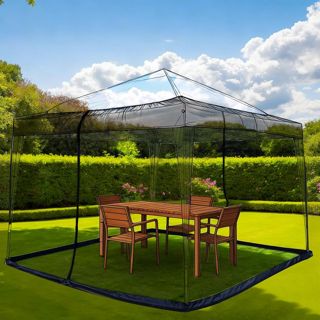 Moustiquaire Exterieur Pergola Terrasse Jardin Piscine Grande Taille 3x3 m