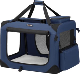 Feandrea Sac Transport Chat Chien, Caisse Pliable, 70 x 52 x 52 cm
