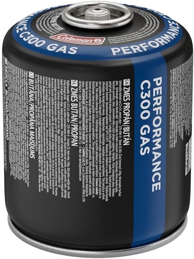 Coleman Cartouche de Gaz à Valve C300 Xtreme, pour Réchauds de Camping Cartouche Compacte et refermable