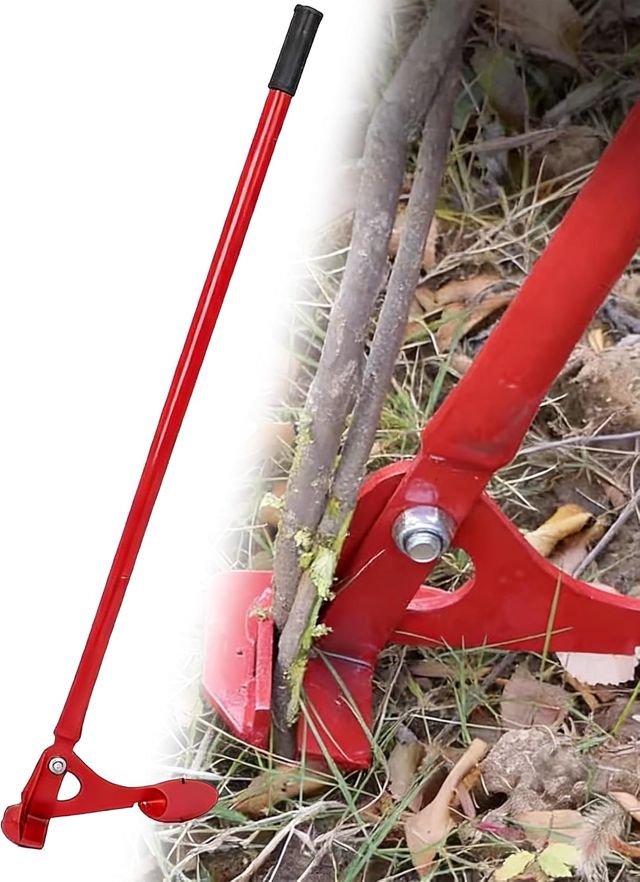 Outil de déracinement de racines d'arbre, extracteur de poteau de clôture robuste, extracteur de souche pour jardin, ferme, verger et extracteur d'arbre pour jeune arbre, extraction de racines de