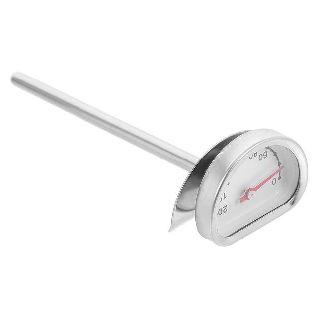 Thermomètre Stable à Support Inoxydable en Acier avec Friture