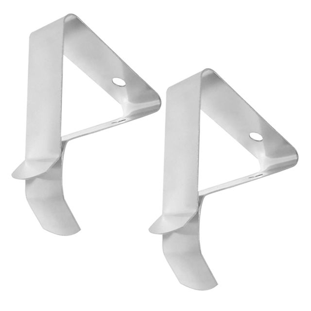 Angoily Lot de 2 Pinces pour Thermomètre Café en Métal Antirouille, Maintien Stable et Sécurité Brûlure, Accessoires pour Cuisson et Mesure de Température, Usage la Cuisine et Pâtisserie