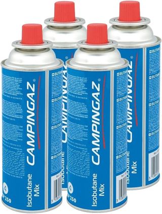 Campingaz Isobutane Mix Lot de 4 cartouches de gaz à valve CP 250