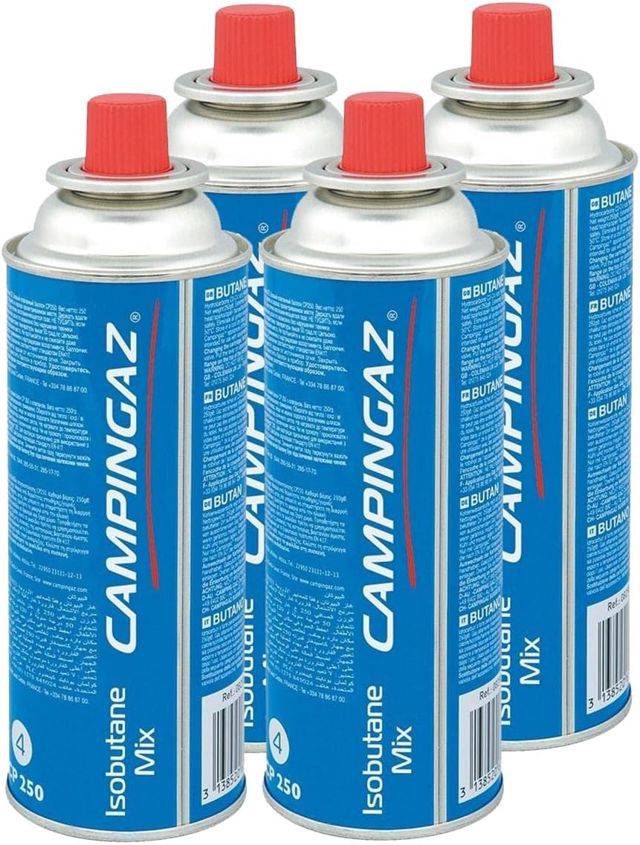 Campingaz Isobutane Mix Lot de 4 cartouches de gaz à valve CP 250