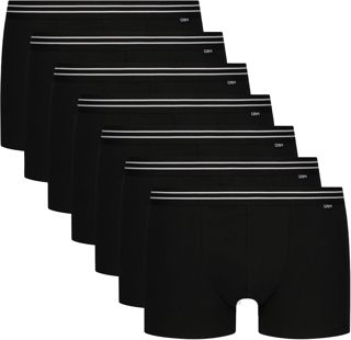 DIM Boxer Homme Lot de 8 | Ecodim Coton Stretch Confortable | Maintien Quotidien | Ceinture Classique