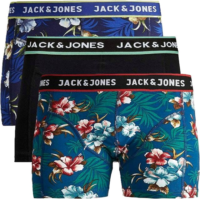 Jack & Jones Jacreese Trunks Lot de 5 Caleçon Boxeur Homme (Lot de 5)