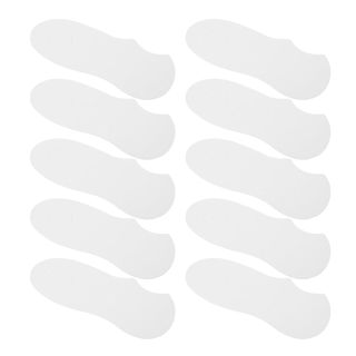 DOITOOL 50 Pièces Inserts de Chaussettes Habillées, Inserts de Mise en Carton Blanc Épaissi, Forme Pied, pour Hommes, Présentoir de Vente au Détail