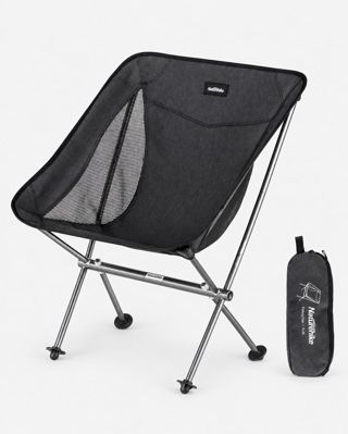 Naturehike Chaise de camping, chaise pliable avec sac de rangement, chaise portable d'extérieur pour adultes, légère, supporte 150 kg, chaise de randonnée pour pêche, randonnée, plage, pelouse