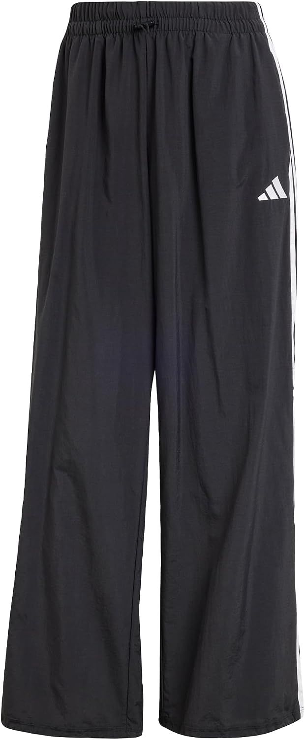 adidas Women's Pantalon Parachute Toile 3 Bandes Lifestyle Essentials