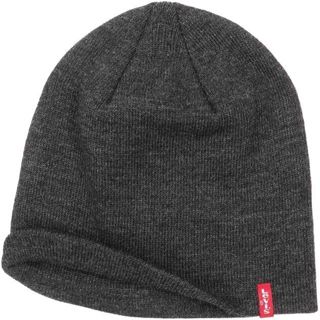 Levi's Unisex Slouchy Red Tab Beanie Beanie