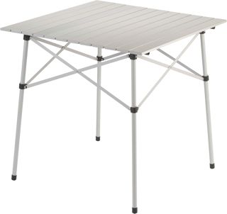 Coleman Table Pliante d'extérieur en Aluminium Robuste avec Design à Clipser, 4 Places et Sac de Transport Inclus, idéale pour Le Camping, Le hayon, Le Barbecue, la Chasse, Les Repas en Plein air et