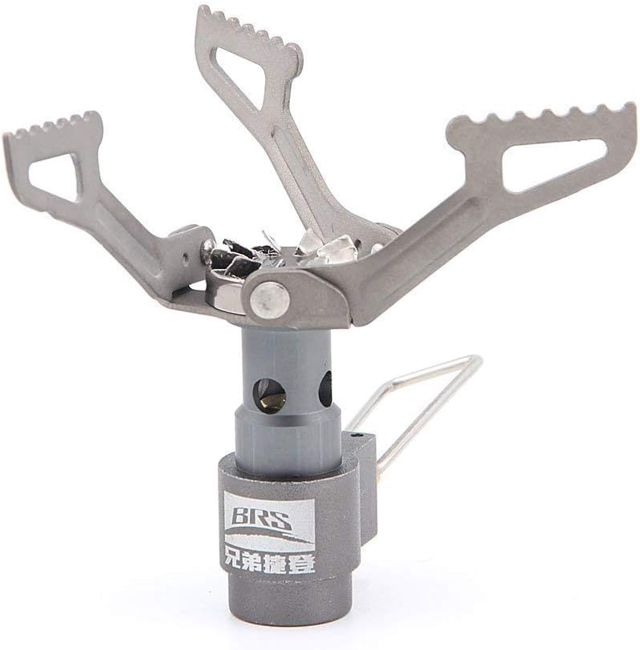 BRS 26g Poêle Ultra-Léger BRS-3000T Titane En Alliage Poêle À Camping Poêles À Gaz Cuisinière En Plein Air Poêle À Gaz Poêle À Gaz Miniature Portable Pique-Nique