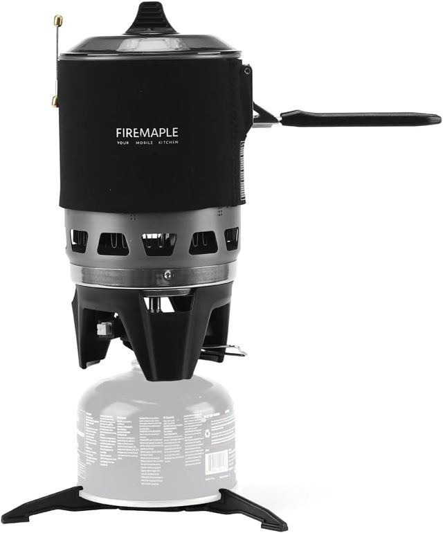Fire-Maple FMS-X3 Réchaud Gaz Camping 0,8L Noir