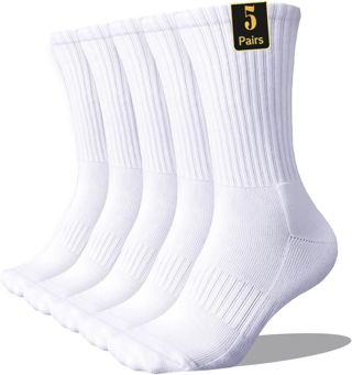 Chaussettes Homme 43-46, Chaussettes de Sport et Tennis en Coton