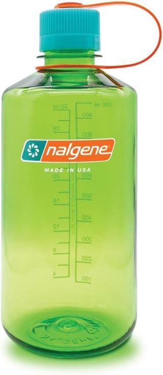 Nalgene Sustain Tritan Bouteille d'eau sans BPA fabriquée avec Un matériau dérivé de 50% de déchets Plastiques, 946 ML, Ouverture étroite, Transparente
