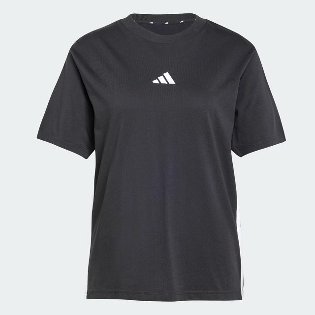 adidas Women's T-Shirt Coton 3 Bandes Essentials