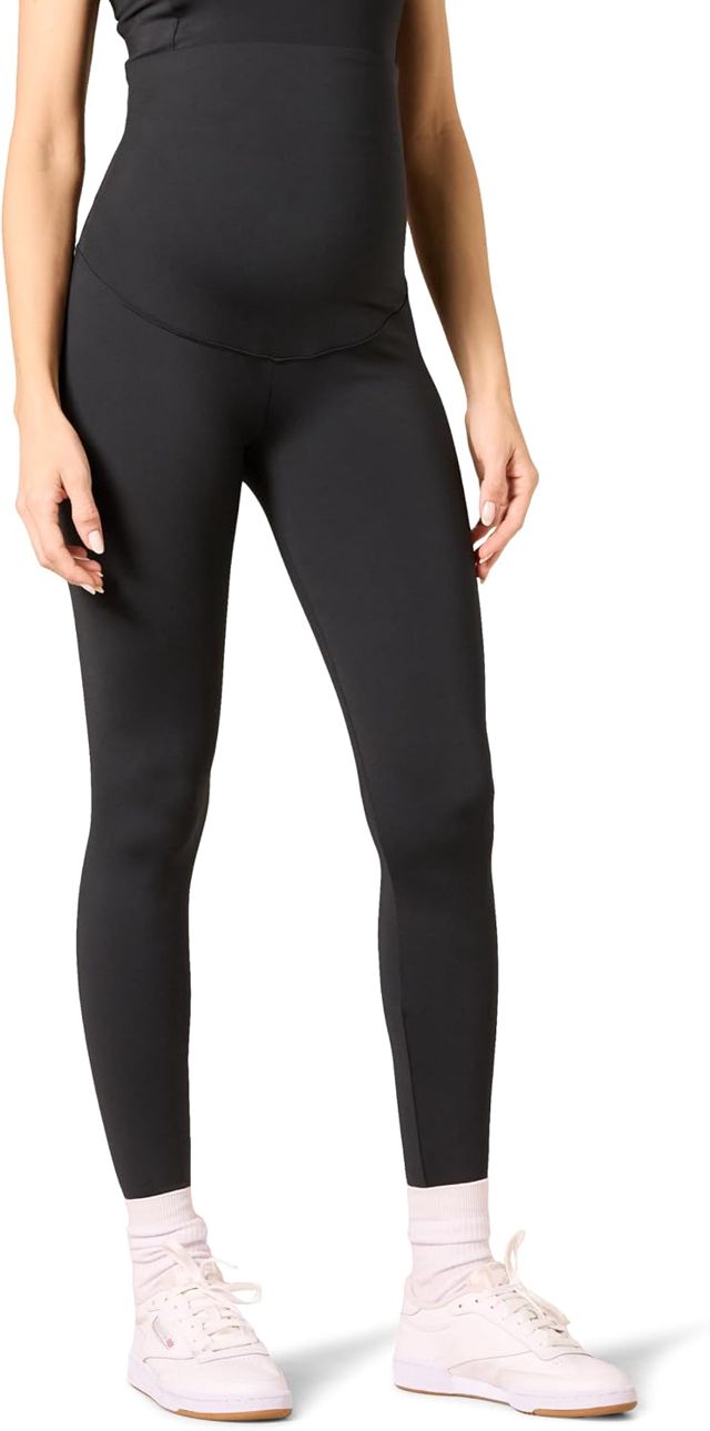Amazon Essentials Legging de Maternité Pleine Longueur Coupe Sport Sculptante Pour Femme Enceinte Femme