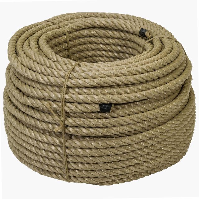 WERKA PRO Corde Polypropylène Ø18mm x 100m Traitement Anti-UV 4510kg