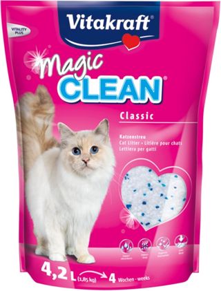 Vitakraft Magic Clean Classic, litière chat, non agglomérante (1x 4,2l)