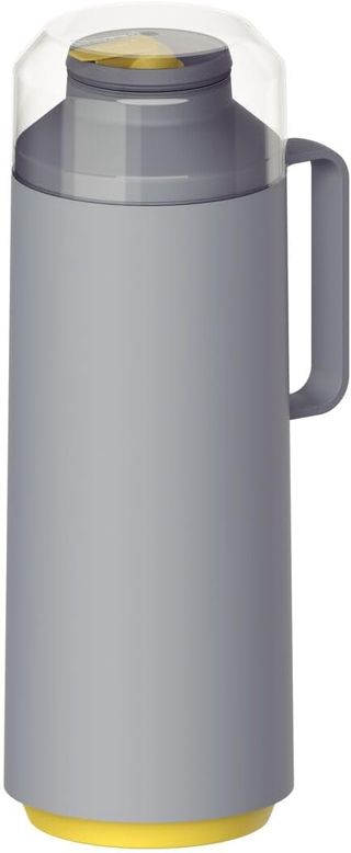 Tramontina Bouteille Isotherme Exata en Plastique Rouge avec Ampoule en Verre 1 L
