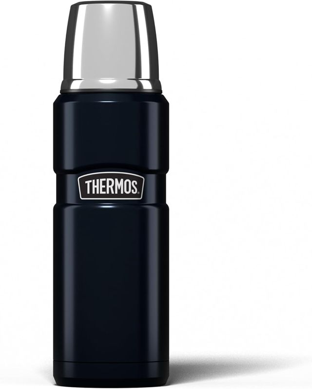 Thermos 125182 King Bouteille Isotherme INOX Framboise 470 ML