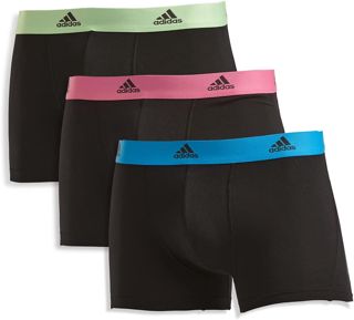 adidas Men's Trunk (3 Pack) - Active Flex Cotton - Boxer