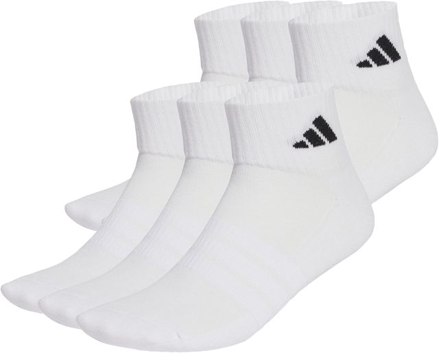 adidas Unisex Socquettes rembourrées Essentials (6 paires)