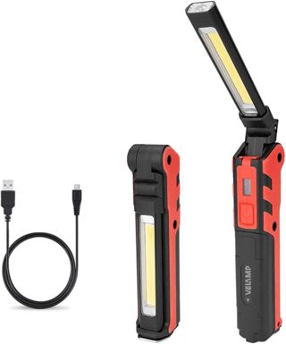 Velamp DAVY Lampe torche rechargeable Rouge