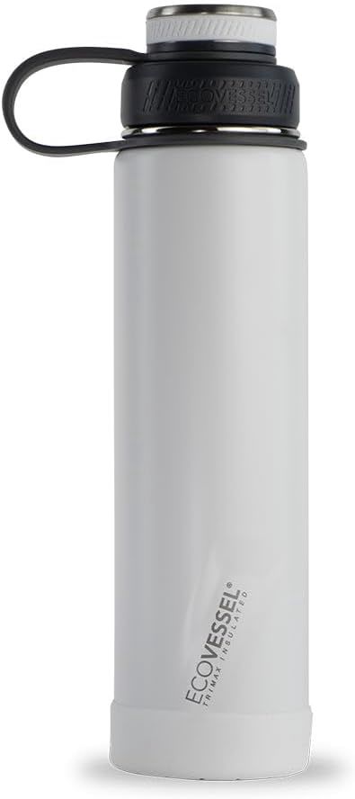 BOULDER TriMax Bouteille d'eau isotherme en acier inoxydable – 590 ml – Champ de lavande