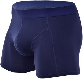 sous-vêtements Longs de Couleur Unie pour Hommes, Taille Moyenne, Anti-Usure, Jambes, Boxers de Sport en Coton élastique sous-vêtements Thermiques